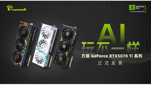 【AI，玩不一样】万丽GeForce RTX 5070 Ti系列正式发售!
